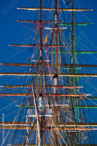 Naklejka Tallship Masts