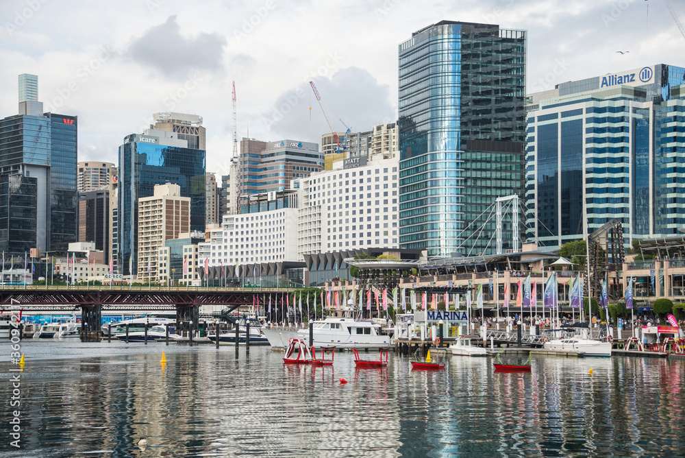 Fototapeta premium Darling Harbour, Sydney, Australia.