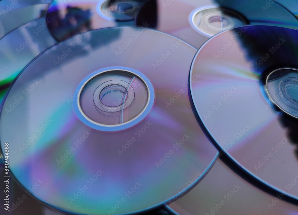 close up of a cd close up of a cd