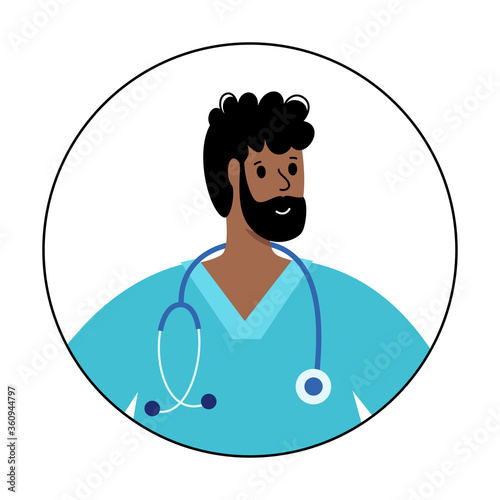 Doctors and clinic concept