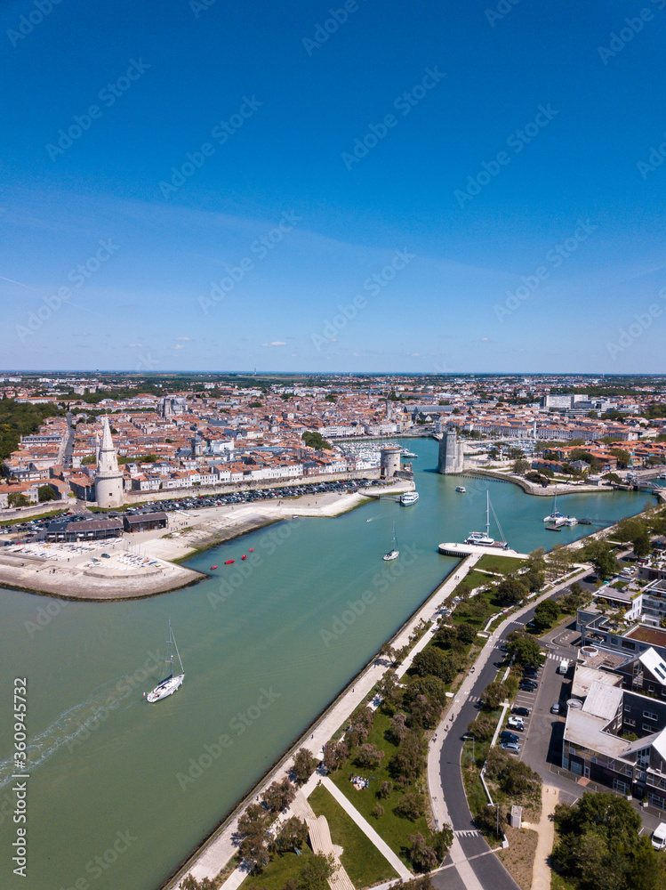 La Rochelle par drone