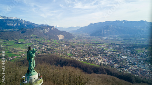 La Vouise, Voiron, drone