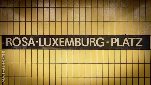 Berlin Rosa Luxemburg Platz