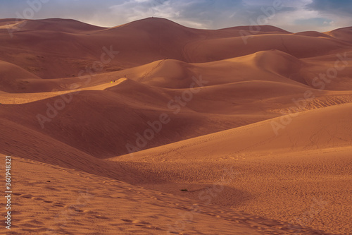 Fototapeta Naklejka Na Ścianę i Meble -  Sunset over the Great Sand Dunes National Park