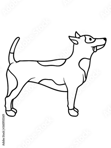 Clipart Braver Hund lieb Vierbeiner