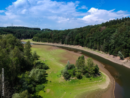 German river landscape