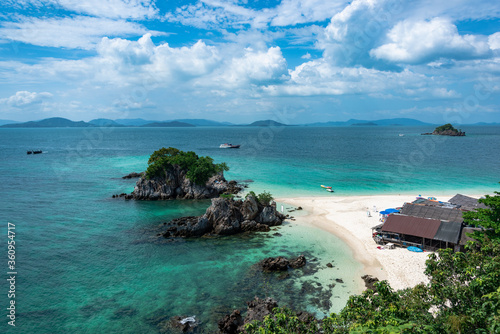 Khai Nok island in the Andaman Sea. Phuket Thailand