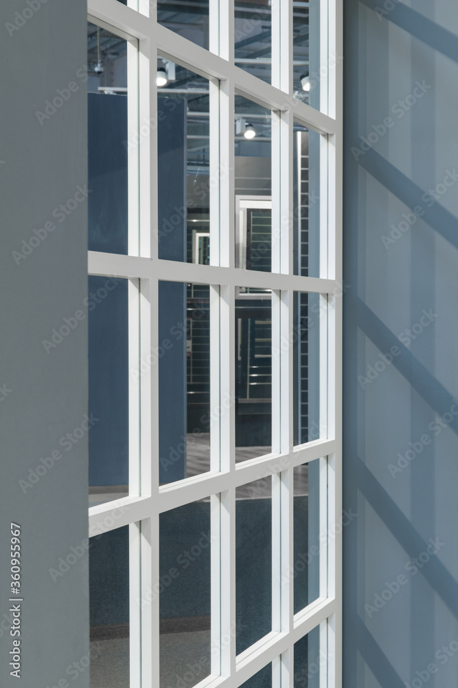 abstract window frame background with transparent glass and shadow - concept design abstract window frame background with transparent glass and shadow - concept design