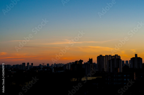 sunset  sky  city  skyline  sun  clouds  silhouette  sunrise  cityscape  building  orange  dusk  urban  night  cloud  evening  landscape  red  downtown  buildings  dawn  architecture  skyscraper  pano