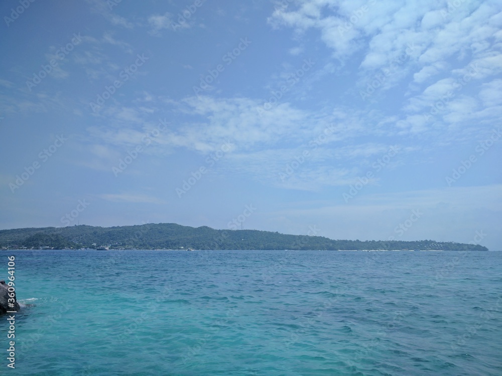 Overview of Phuket islands, Thailand - March 2017