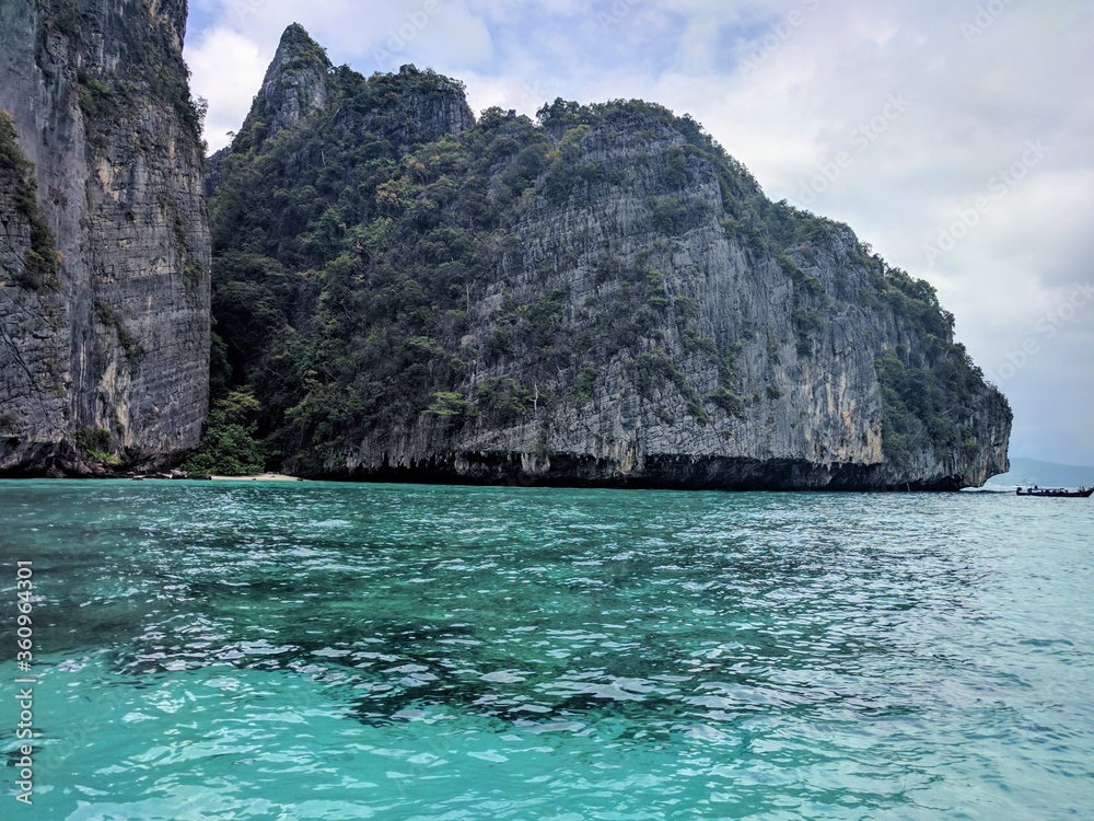 Overview of Phuket islands, Thailand - March 2017