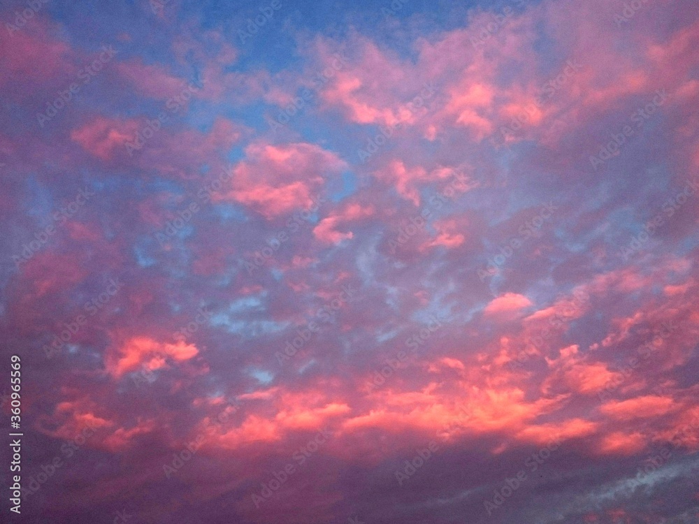 red sky with clouds red sky with clouds