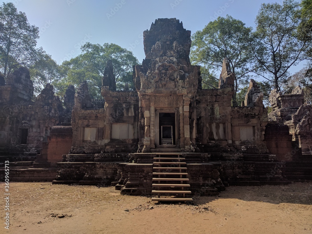 Fototapeta premium Angkor Temples in Cambodia - February 2017