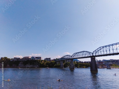 bridge over river © designs2rise