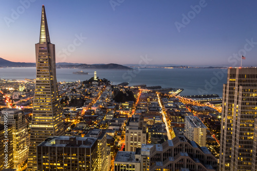 San Francisco Skyline at Dusk