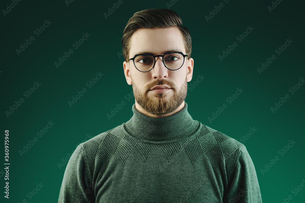 businessman with spectacles