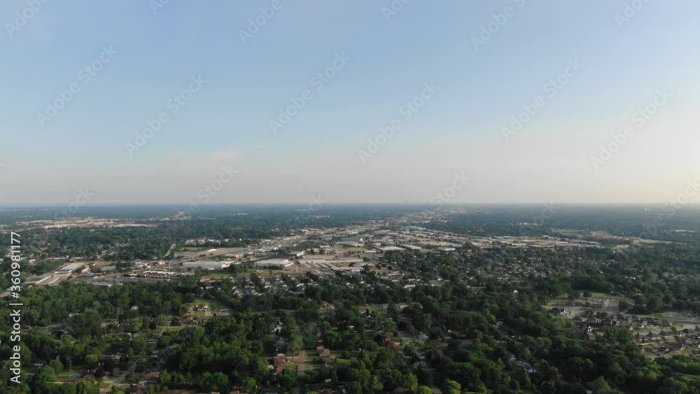 DJI Mavic flying over Clinton Township, Michigan USA on a sunny summer day DJI Mavic flying over Clinton Township, Michigan USA on a sunny summer day