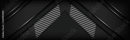 abstract luxury black carbon background