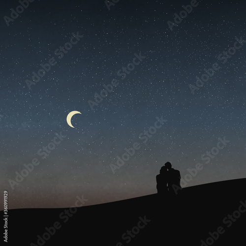 Lovers under The Moonlight, Hug
