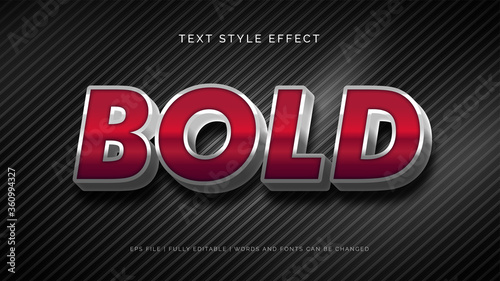bold text style effect
