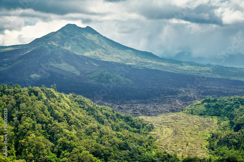 Volcano Batur in Bali, Indonesia