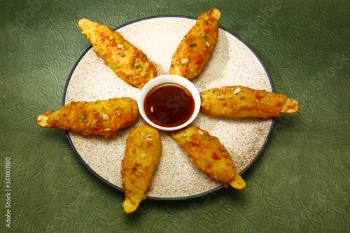 Masala Tawa Chaap or Soya Chaap, Indian Dish