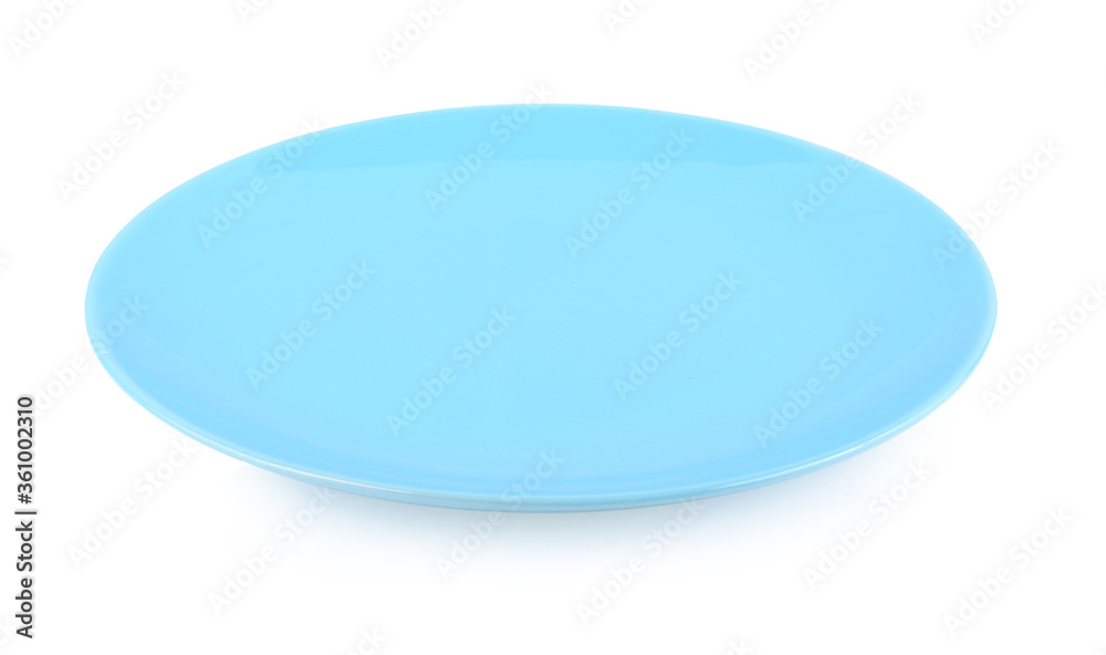 plate isolated on white background plate isolated on white background