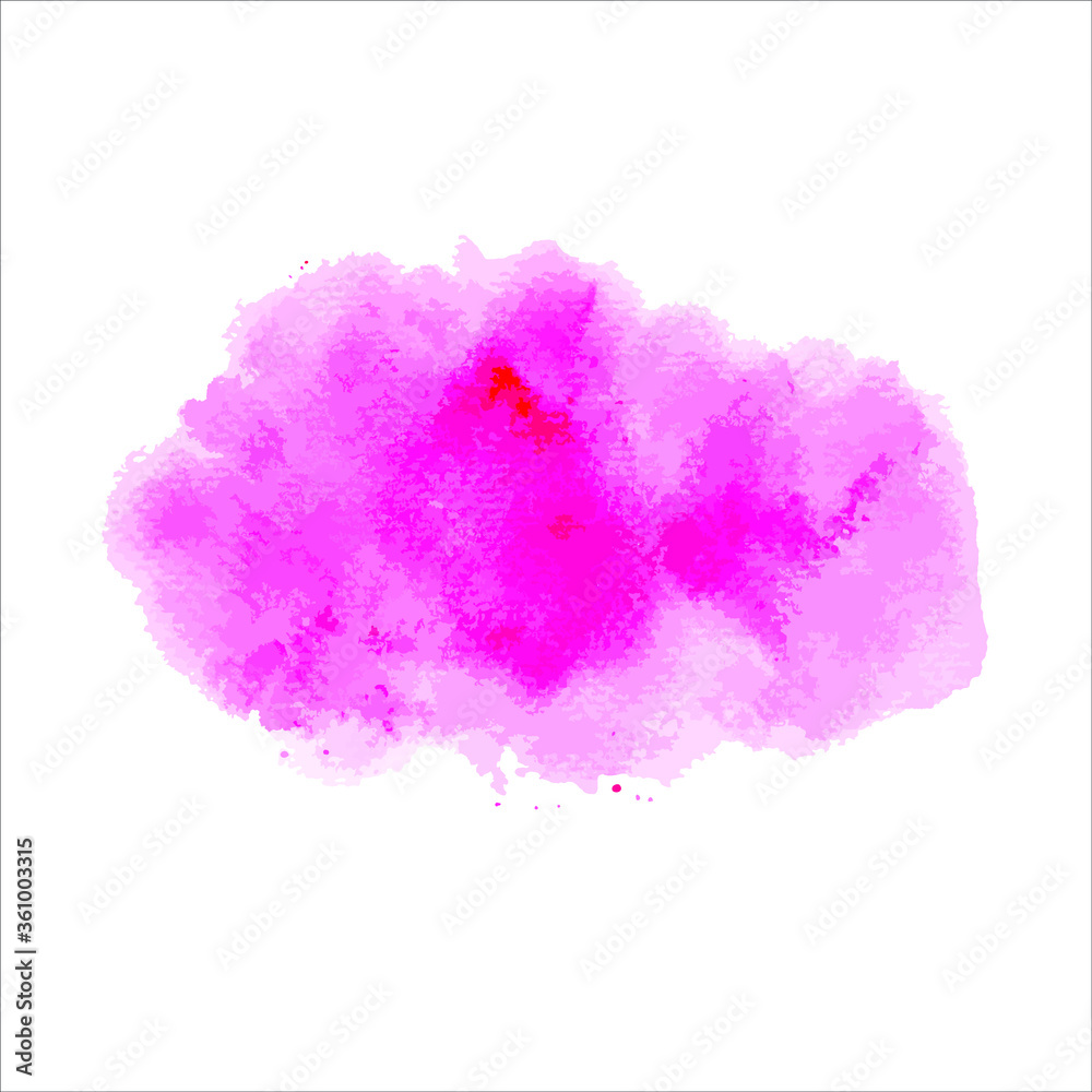Vector brush of splash abstract watercolor background.