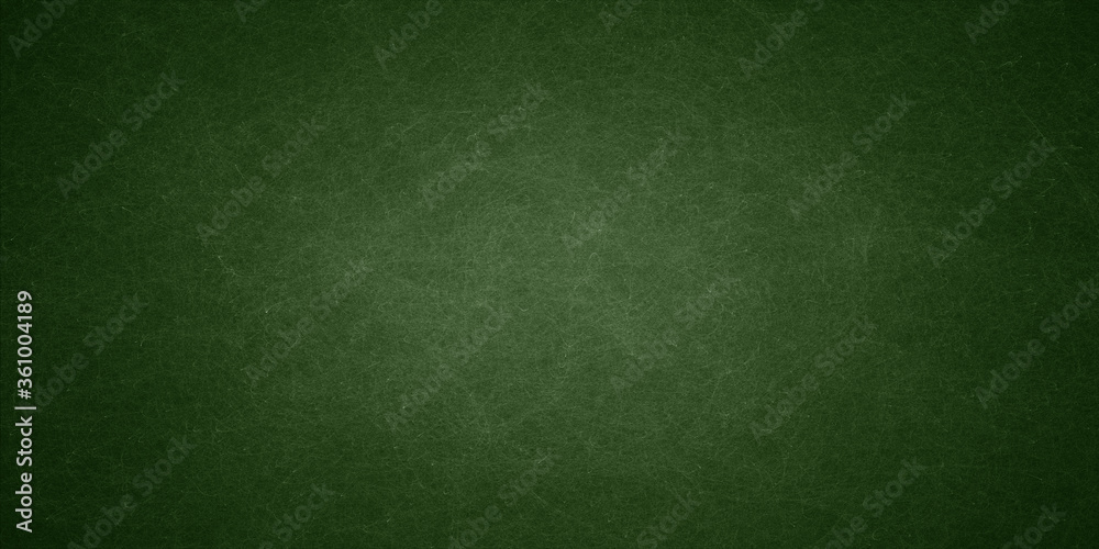 Fototapeta premium Elegant dark emerald green background with black shadow border and old vintage grunge texture design 