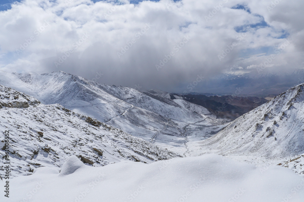 Landscape view of Ladakh India.
Landscape view of Ladakh India.
