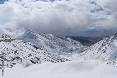 Landscape view of Ladakh India. 