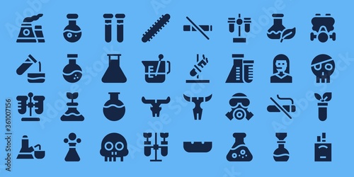 toxic icon set