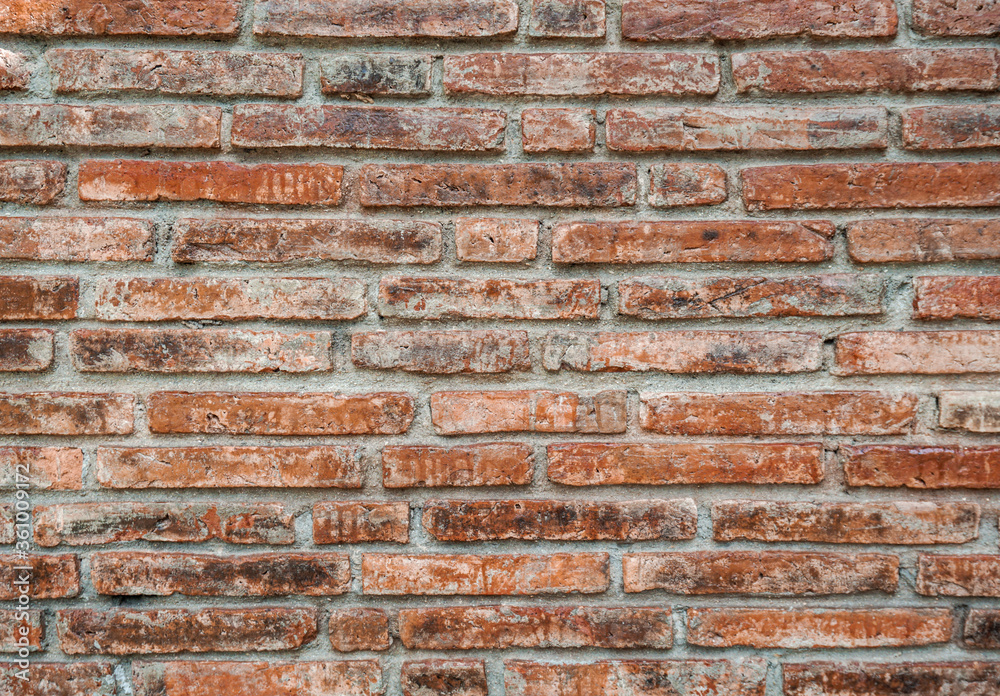 Brown brick wall texture background. Brown brick wall texture background.