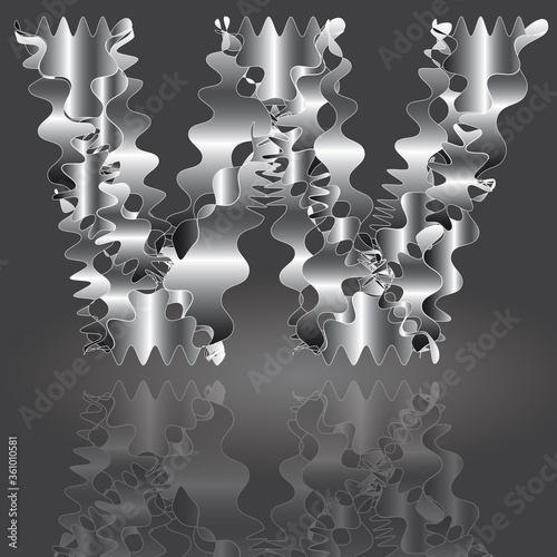 Polygonbuchstabe W11