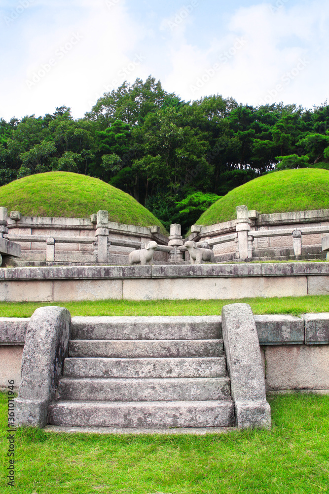 Tombs of King Kongmin and Queen Noguk, North Korea