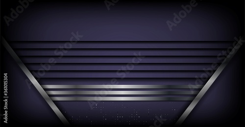abstract luxury purple with overlap layer background