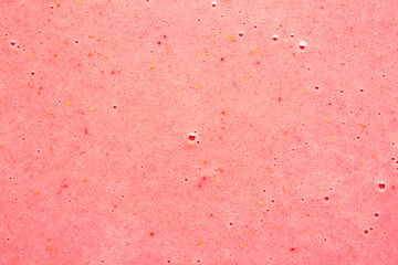 Tasty strawberry smoothie as background