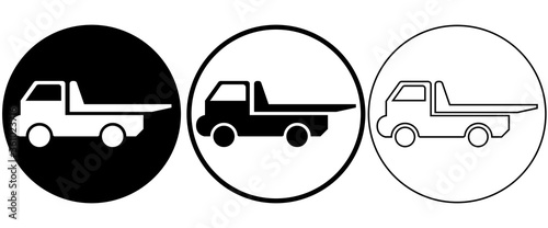 tow truck icon