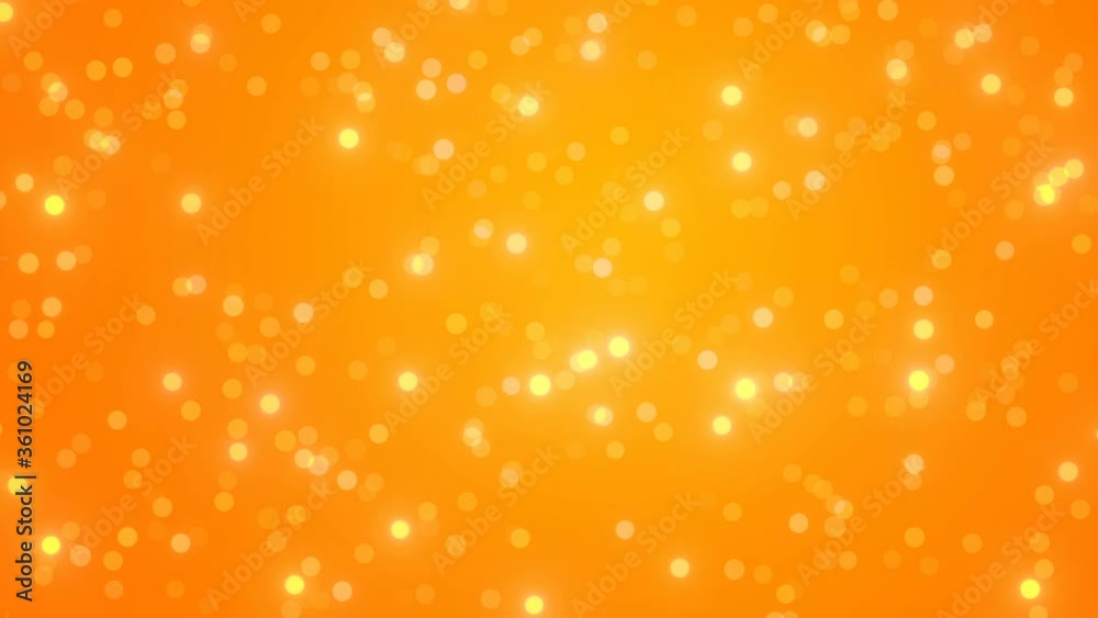 orange defocus lights glow background