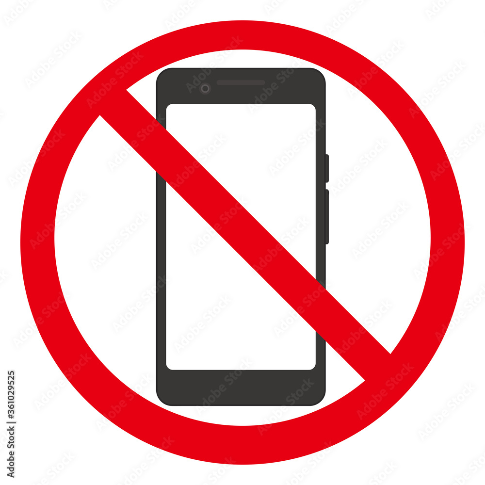スマートフォン使用禁止 スマートフォン使用禁止