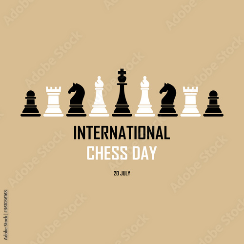 International Chess Day Logo Inspirations