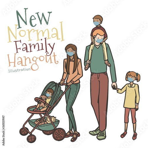 new normal family hangout cartoon