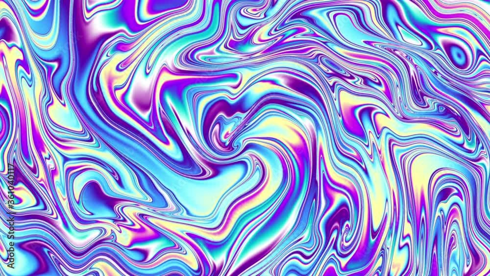 Transforming abstract background. Psychedelic wavy animated abstract curved shapes. Looping footage. Transforming abstract background. Psychedelic wavy animated abstract curved shapes. Looping footage.