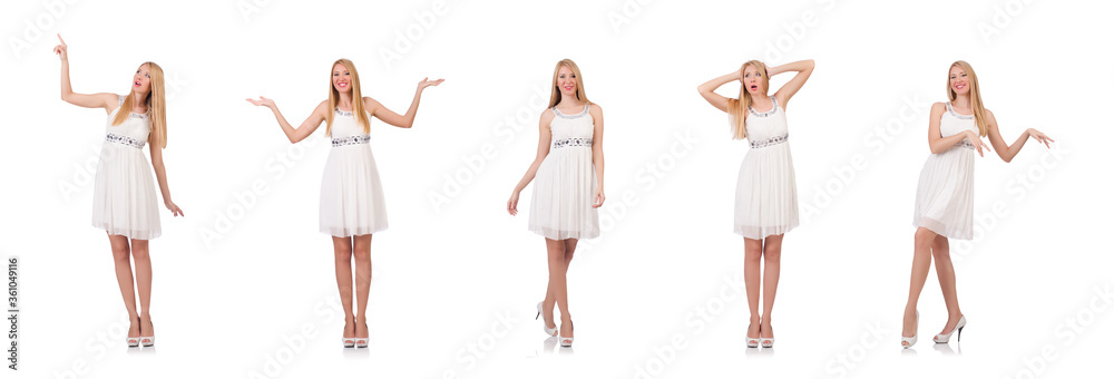 Woman in fashion clothing concept Woman in fashion clothing concept