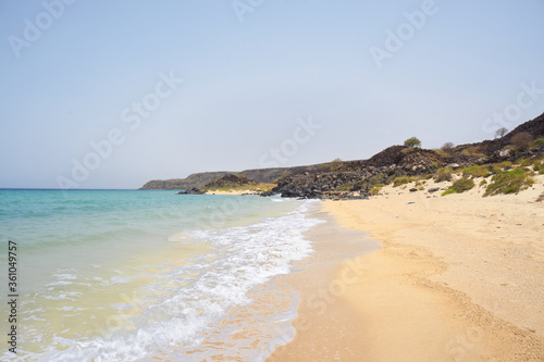Sables Blancs beach of Djibouti, East Africa
