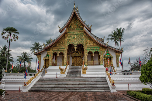temple in loung prabang, lao . © Dara
