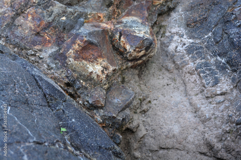 Fototapeta premium Pillow lava textures