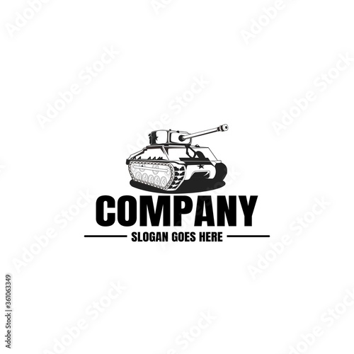 tank army logo,military logo concept