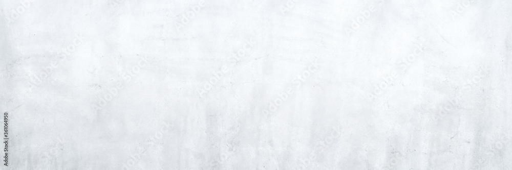 Fototapeta premium Texture of a smooth white cement wall