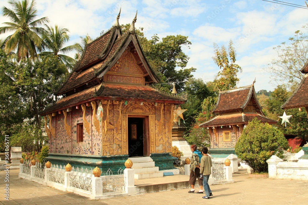 Laos Luang Prabang Tempel